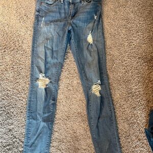 Distressed Women's Jeans
